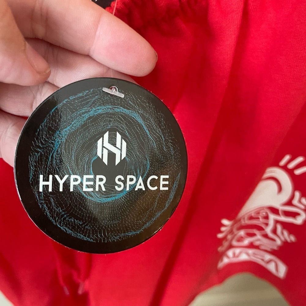 HYPERSPACE NASA RED SHORTS NWT - Picture 2 of 5